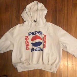 Pepsi cropped hoodie